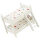 thumbnail image 3 of Doll House Furniture Mini Bunk Bed Model for Decor Beige Wood, 3 of 5