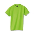 thumbnail image 1 of Hanes Beefy-T Boy`s T-Shirt, XL, Lime, 1 of 5