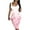 White dress for women 2023, variant on Wycnly Dresses for Women 2024 Sexy Basic Wrap Bodycon Night Club Party Tank Knee-Length Dresses Sleeveless Crewneck Floral Print Summer Midi Formal Dress Black m Under $5