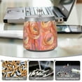 thumbnail image 6 of Yayeee Ashtray with Lid for Cigarette Smokeless Stainless Steel Home Ash Holder, Abstract Pink Flowers, 6 of 7
