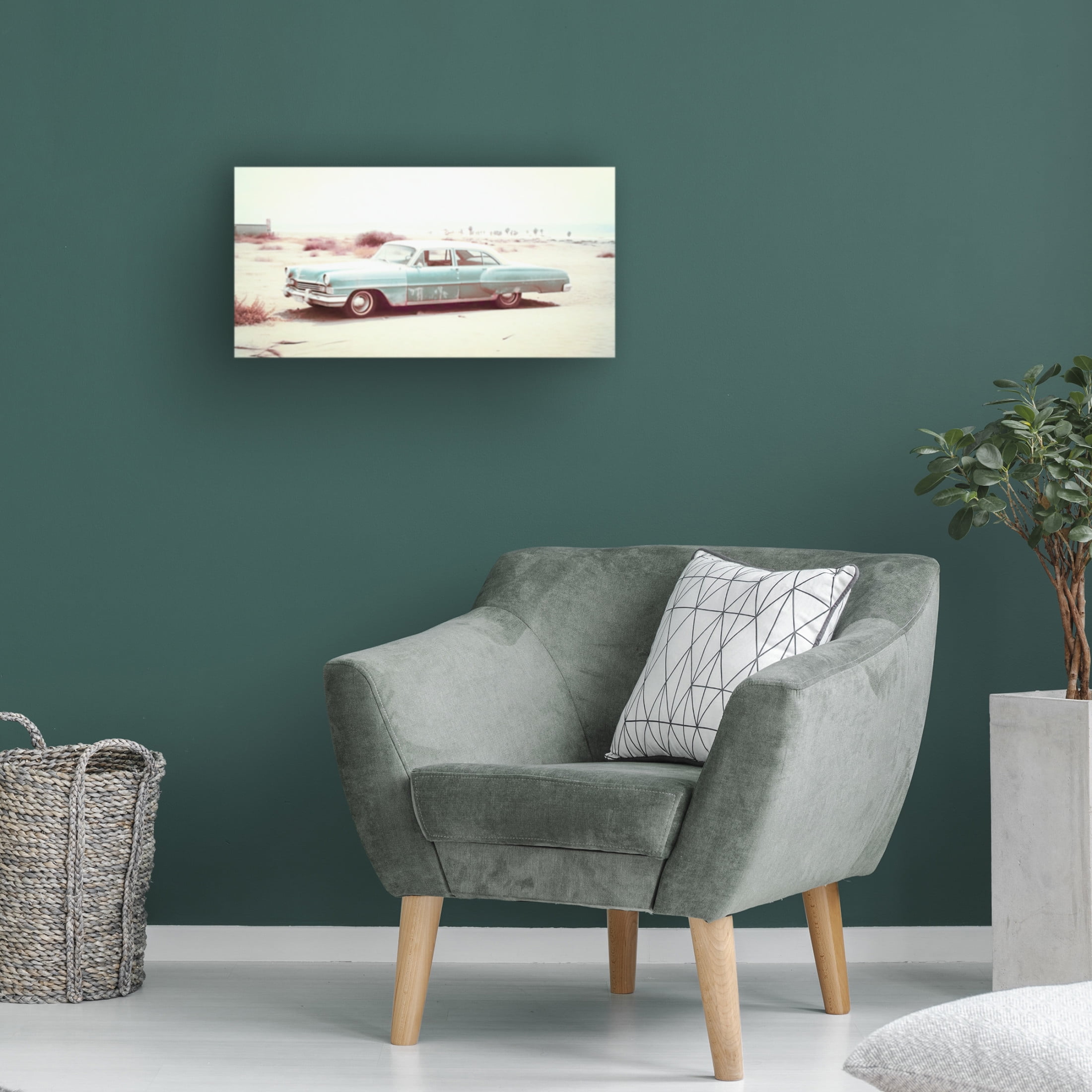 Canvas Wall Art - Decent Exposures 'Riding with Tommy' Wall Art for Living Room, Bedroom, or Office Décor by Trademark Fine Art - 47 x 24 Inches