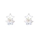 thumbnail image 4 of Toystoory Christmas Pendant Star Bell DIY Window Decor Reusable Elegant Decoration Door Xmas Themed Decorative Wall Atmospheres Blanco 2Conjunto, 4 of 6