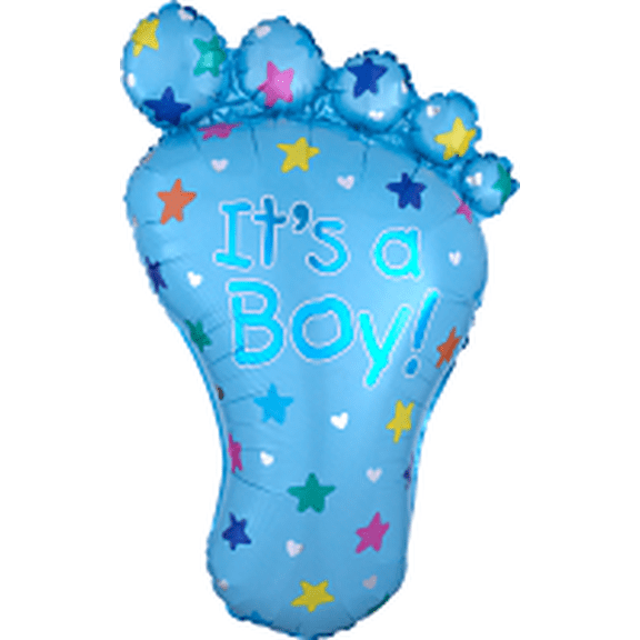 LRG SHP XL IT'S A BOY FOOT