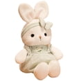 thumbnail image 2 of Juguete de peluche de peluche de conejito Muñeca de conejo de peluche divertido para niñas para niños, 2 of 5
