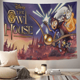 thumbnail image 7 of The Owl House Tapestry Poster Wall Hanging Art Decor for Living Room Bedroom Dorm Birthday Gift for Kids 80 x 60 inch, 7 of 7