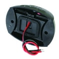 thumbnail image 2 of Hella Marine 980520901 2NM Navigation Light - Port & Starboard Kit Clear Lens, Black Shroud, 120mm Cable, 2 of 6