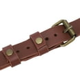 thumbnail image 3 of Camera Strap Leather Double Shoulder Harness Strap Photography Accessories for DSLR CamerasBrown, 3 of 5
