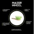 thumbnail image 2 of Cepillo Corto para Limpieza de Exteriores Major Wheel Mango Corto, 2 of 5