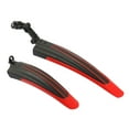 thumbnail image 1 of Graflsoa Red Model C Bike Mudguard for 2.5-3.4cm Tires, Lightweight & Adjustable Splash Protection, 1 of 6