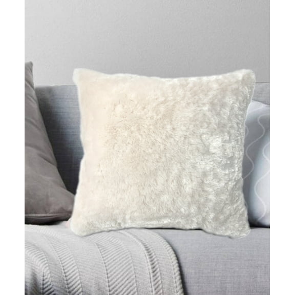 Matidor Throw Pillow Ivory 18x18