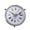 Roman silver, variant on (65mm) 2.56Inch Mini Quartzs Clock Insert with Arabic/Roman Numerals Replacement Round Quartzs Movement Miniature Clock
