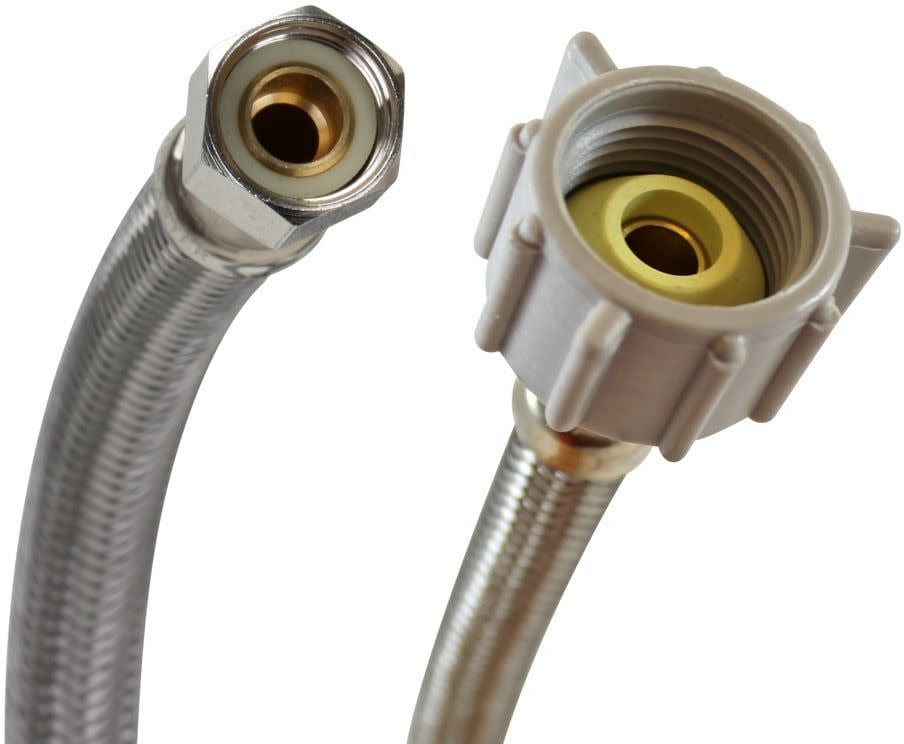 PROLINE 3/8" x 7/8" Compression Stainless Steel Toilet Connector 16" 