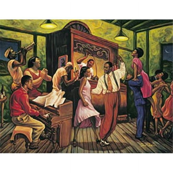 Hot Stuff 1006-16x20-BA Swing Night Poster