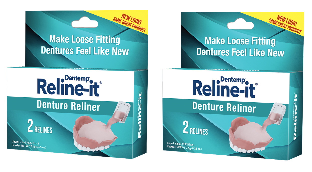 D.O.C. RelineIt Advanced Denture Reliner Kit ( Pack of 2)