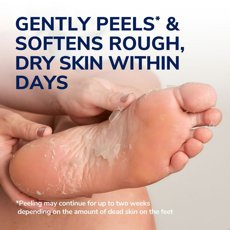 Dr. Scholl's® Rough, Dry Skin Ultra-Exfoliating Foot Mask , Peels & Softens Skin, with Urea, 1 Pair