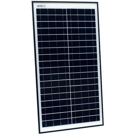 ALEKO SPU30W12V Monocrystalline Modules Solar Panel, 30W.