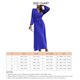 thumbnail image 3 of Ropa de mujer, Vestido largo de mujer Vestido plisado en V Vestido largo de mujer Operación suave, 3 of 6