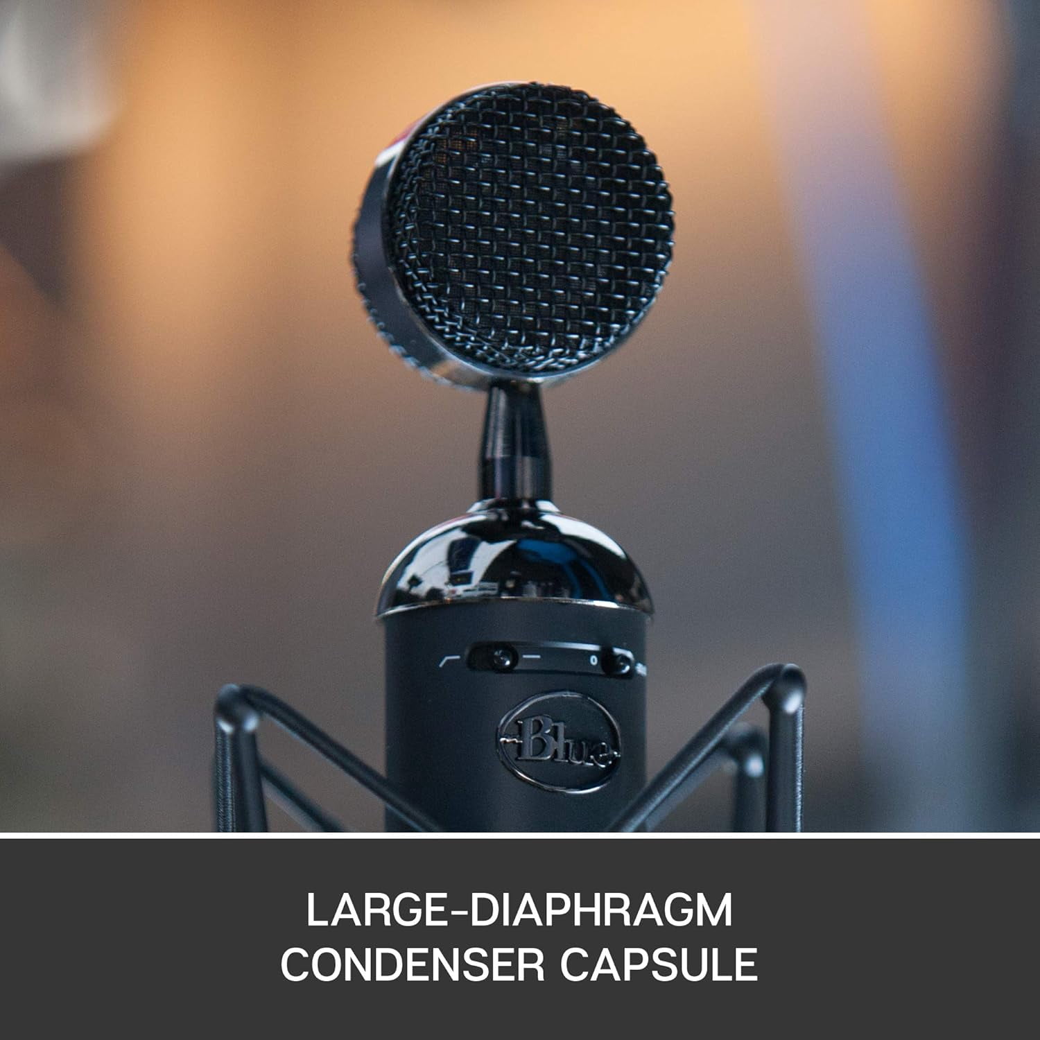 Blue Blackout Spark SL XLR Wired Cardioid Condenser Microphone - Black