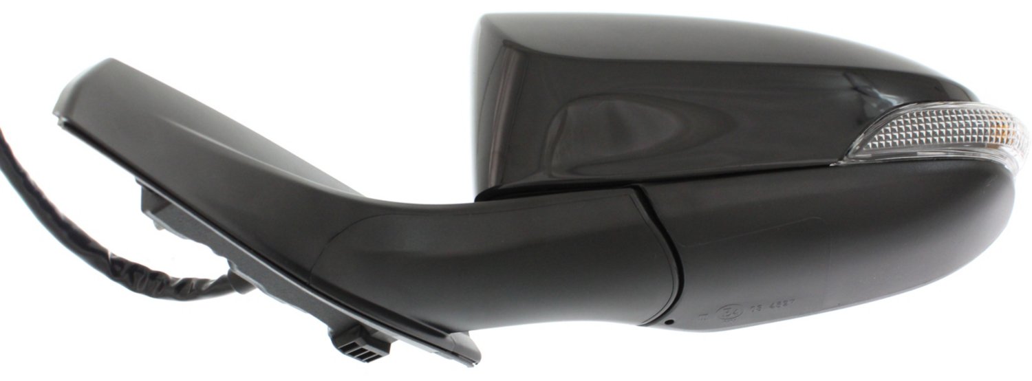 Mirror Compatible With 2018-2019 Toyota C-HR Left Driver Side Heated In-housing Signal Light Paintable Kool-Vue