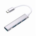thumbnail image 2 of USB-C to 4-Port USB 3.0 Hub - High-Speed Multiport Splitter for Laptop, MacBook, PC & Tablet, Portable Type-C USB Expander Adapter, 2 of 9