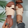 thumbnail image 4 of Bibifish Womens Slide Sandals Thin Strap Low Heel Open Toe Sandals Elegant Casual Summer Shoes, 4 of 9