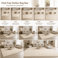 thumbnail image 5 of Ultra Soft Shag Area Rug for Living Room, Machine Washable Plush Carpet with Non Slip Backing, Fluffy Bedroom Rug for Home Decor, 9' x 12', 5 of 10