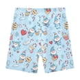 thumbnail image 4 of joogoo Christmas Gnome Collections Girls Lined Shorts Bike Dance Bottoms 4T, 4 of 7