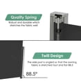 thumbnail image 5 of TLGREEN Retractable Side Awning, Retractable Patio Screen Awning, UV Resistant, Sun Shade, Outdoor Privacy Screen for Garden, Balcony, Courtyard (Dark Grey), 5 of 11