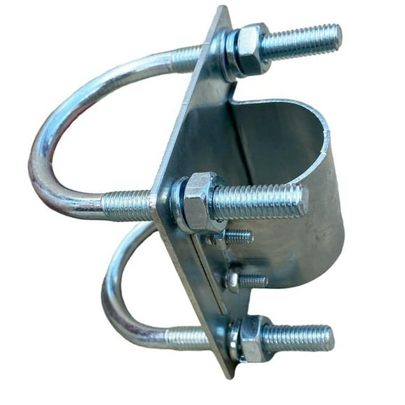 Soporte de abrazadera de mástil de antena para adaptador de montaje en poste doméstico de televisión