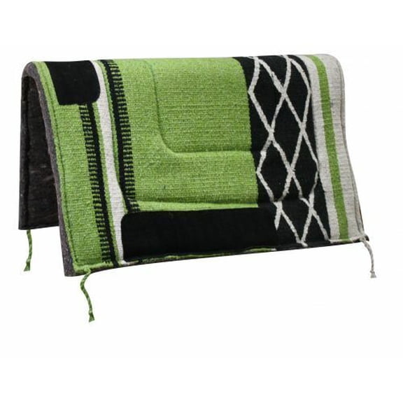 30" x 30" Western Saddle Pad w/ Diamond Design Acrylic Top & Felt Bottom
