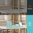 thumbnail image 6 of INTIGE Multifunctional Pen Holder for Desk, 6 Piece Mesh Desk Organizer set for Office Organization with Mail Organizer, Letter Phone Holder, 6 of 6