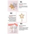thumbnail image 4 of Adorno para Árbol de Navidad Moyic Decoración de Navidad DIY Plata Tipo 1, 4 of 6