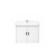 thumbnail image 1 of Ilios Innova | Gabinete de Baño Flotante Blanco con Lavabo Cerámico, Diseño Compacto y Almacenaje Funcional, 1 of 9