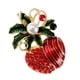 thumbnail image 3 of Broche de Navidad para mujeres, hombres, , bufanda, clips, ramillete, regalos de Navidad Fruta de navidad Hugo Broche de Navidad, 3 of 10
