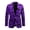 Bat, variant on Flame Bat Web Polyester Men's Blazer Jacket with Slim Fit, Lightweight Solid Slim Fit One Button Suit Jacket for Dinner