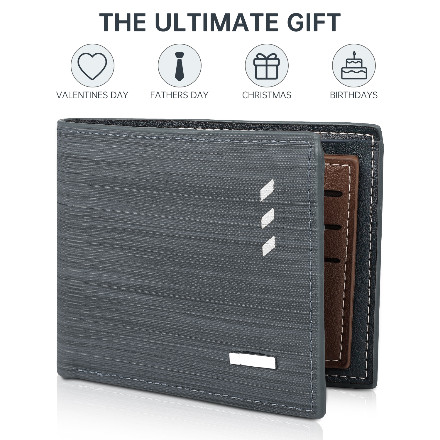 Cshidworld RFID Bifold Wallet for Men photo 6