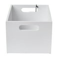 thumbnail image 6 of Better Homes & Garden Rubber Wood Storage Basket, White, 6 of 7
