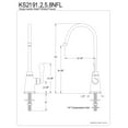 thumbnail image 2 of Kingston Brass KS2192NFL Nuwave French 1.0 GPM Cold Water Dispenser Faucet - Brass, 2 of 2