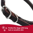 thumbnail image 5 of Coastal Pet Circle T Latigo Leather Round Dog Collar - Handcrafted Leather Pet Collar for Dogs - Comfortable Dog Collar for Dogs with Long Hair or Sensitive Skin - 1" x 24", 5 of 6