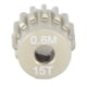 thumbnail image 5 of Engranaje de piñón de aleación de aluminio, engranaje de piñón de 3,175 mm, engranaje de piñón alto, engranaje de motor de piñón, diseño fácil de usar, 5 of 14