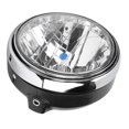thumbnail image 2 of Haofy Universal Motorcycle Headlight, Modified Retro Round Motorcycle Front Headlight Assembly Fits For CB400/900, 2 of 8