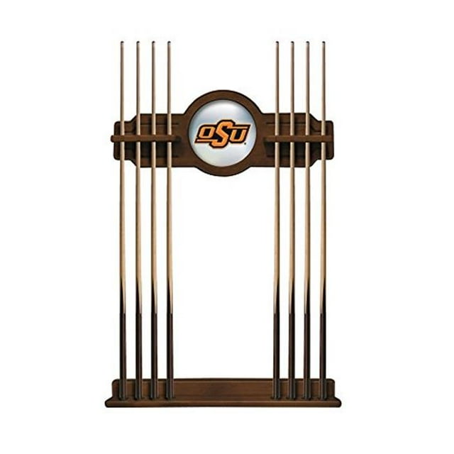 Holland Bar Stool CueChrdOKStUn Oklahoma State Cue Rack - Chardonnay