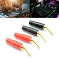 CIYISON 2MM Copper Wire GoldPlated WeldingFree Banana Plugs Audio