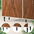 thumbnail image 4 of Catrimown Sideboard Buffet Cabinet, -Century Modern White Sideboard Storage Cabinet, Sideboard and Buffet for Living Room, white, 4 of 7