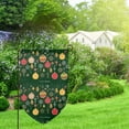 thumbnail image 2 of Wukai Christmas Print Garden Flag 12.5x18 Inch Double Sided Sun-resistant Rain-resistant, Wrinkle-resistant Colorfast(Only Flag), 2 of 7