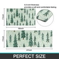 thumbnail image 7 of Light Green Christmas Tree Pattern Kitchen Rugs Sets Of 2,Anti Fatigue Kitchen Mat Rugs Non Slip Washable,Decorative Kitchen Floor Mats for Kitchen,Sink,Laundry,17"x30"+17"x47", 7 of 7