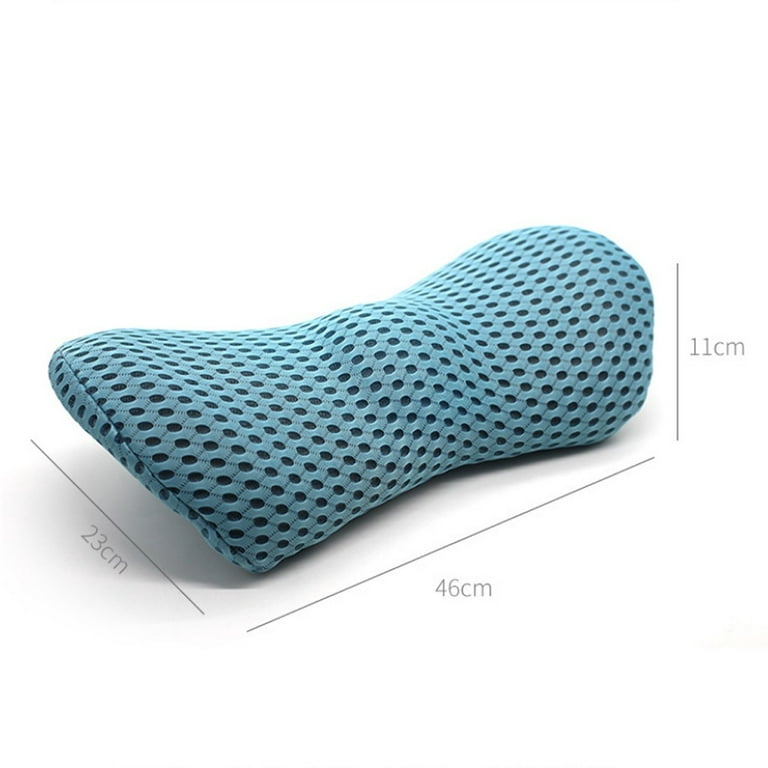 Memory Foam Lumbar Back Support Pillow and Seat Cushion for Office –