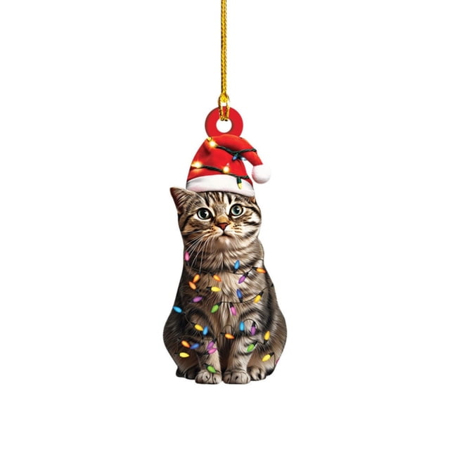 Less Than 5 Hangs Christmas Ornament Adorable Design for Holiday Decor Tree Decoration Or Gift for Lovers