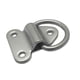 thumbnail image 1 of Ojos de plataforma plegables,Almohadilla plegable de acero inoxidable Eye Deck Anillo de amarre,Almohadilla para cornamusas de amarre para botes Almohadilla plegable para ojales Anillo en, 1 of 9
