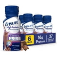 thumbnail image 3 of (4 pack) Ensure High Protein Nutrition Shake, Milk Chocolate, 8 fl oz, 6 Count, 3 of 17